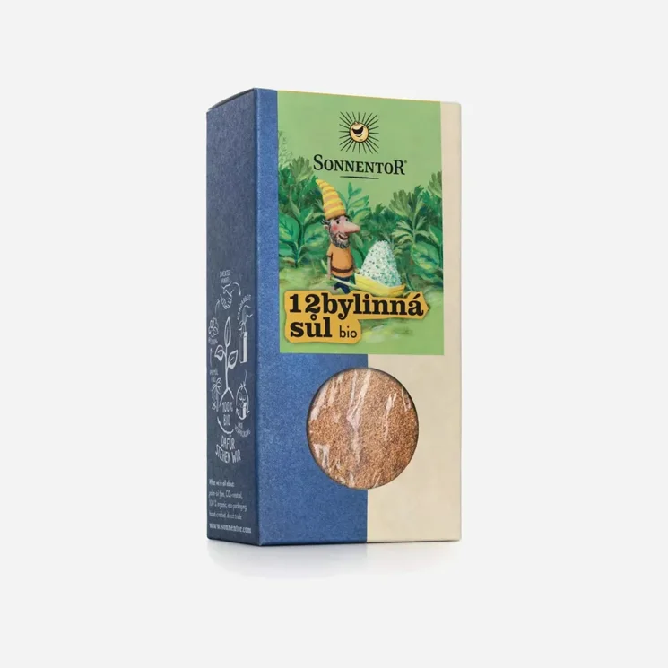 12 bylinná soľ bio