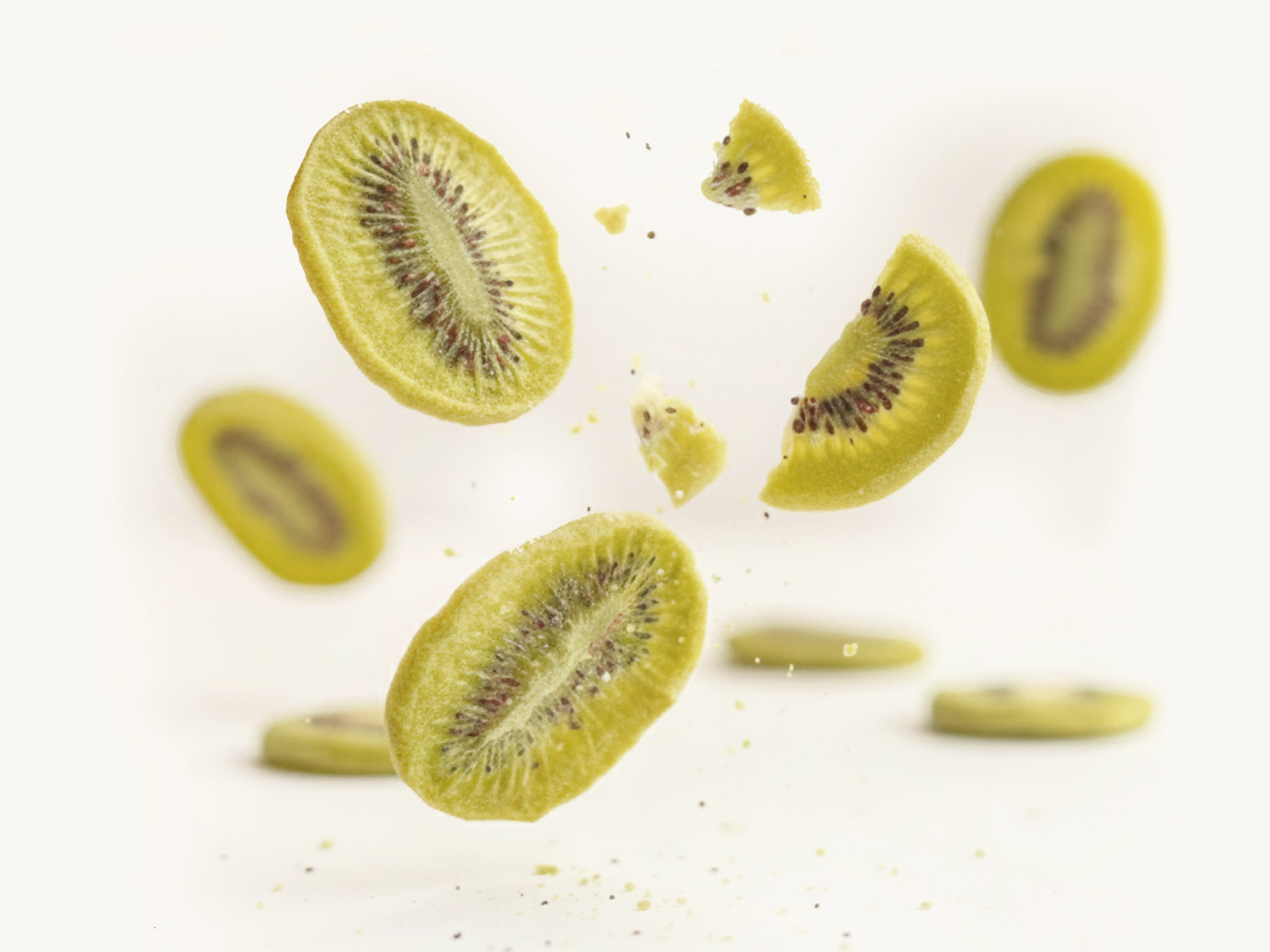 Lyofilizované kiwi