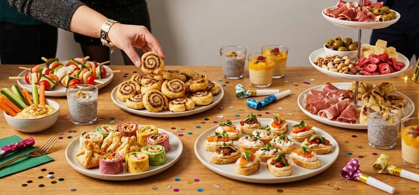 Nápady na silvestrovské pohostenie: Recepty na chutné snacky a jednohubky