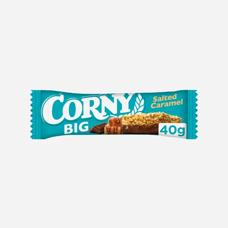 Big cereálna tyčinka slaný karamel