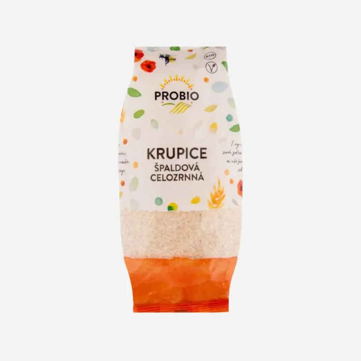 Bioharmonie Krupica špaldová celozrnná