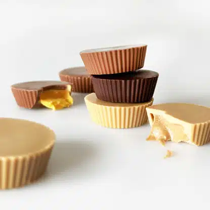 Choco Cups horká čokoláda & pistácie