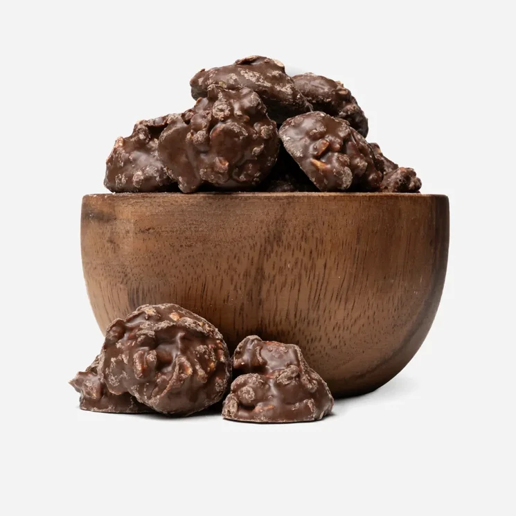 Chrumkavé čokohrudky slaný karamel