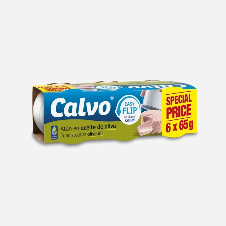 Tuniak v olivovom oleji 6x65 g